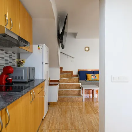 Hotel With Terrace,private Parking, Bbq,pool In Maspalomas (Gran Canaria)