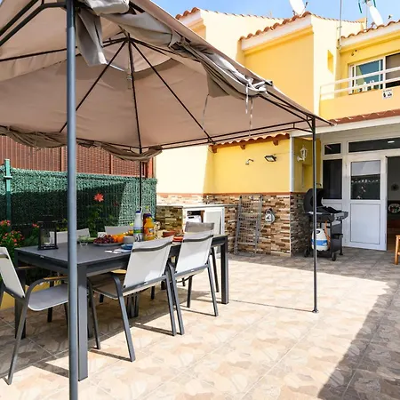 With Terrace Bbq Pool In