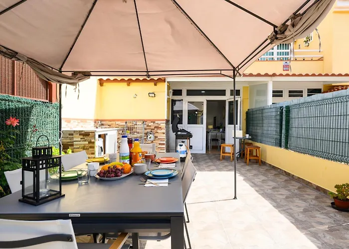 With Terrace Bbq Pool In Maspalomas