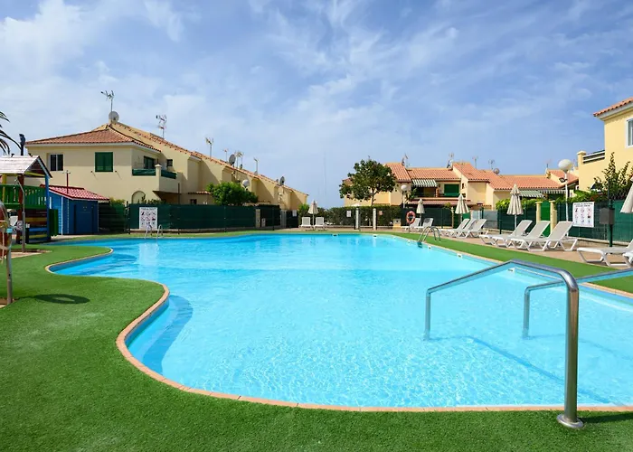 With Terrace Bbq Pool In Szálloda Maspalomas