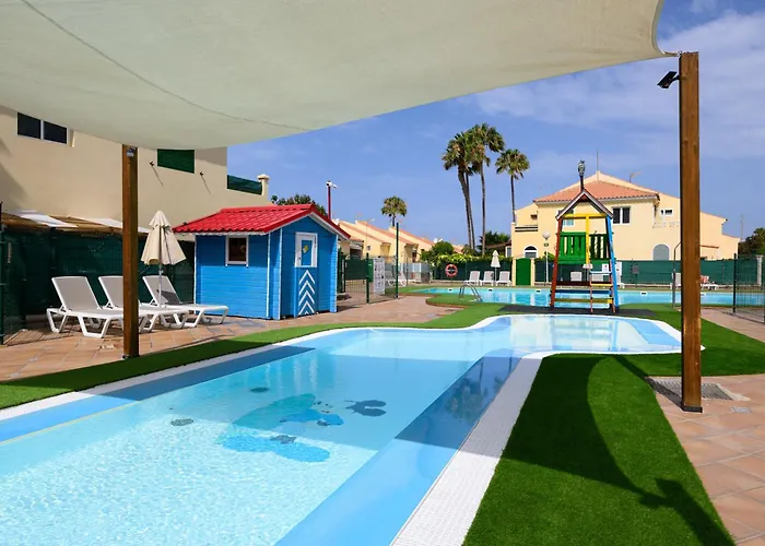 With Terrace Bbq Pool In Maspalomas