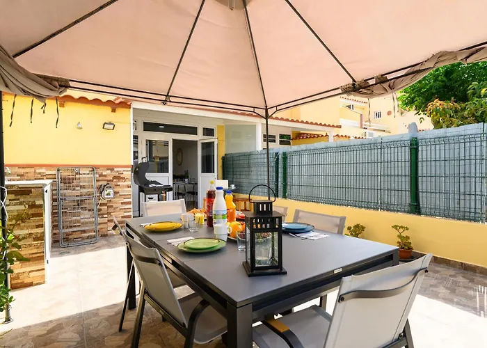 With Terrace Bbq Pool In Szálloda Maspalomas