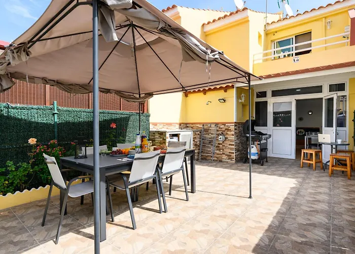 With Terrace Bbq Pool In